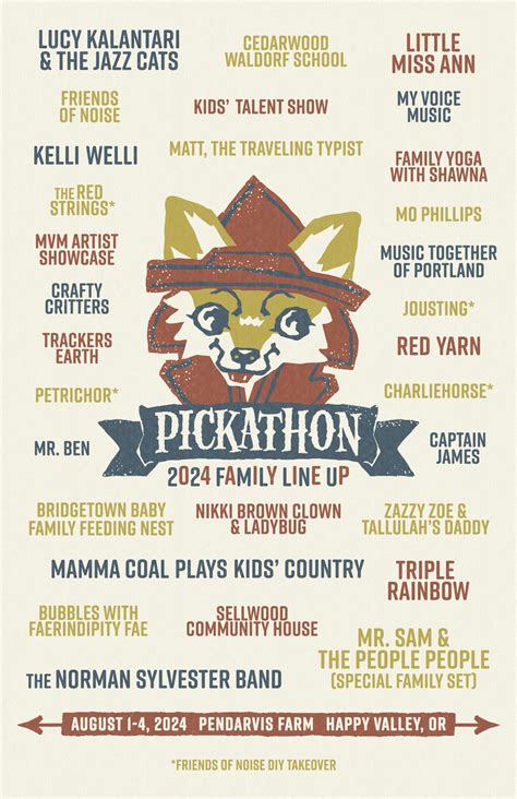 participation lineup for 2024 pickathon|Pickathon 2024 Lineup .